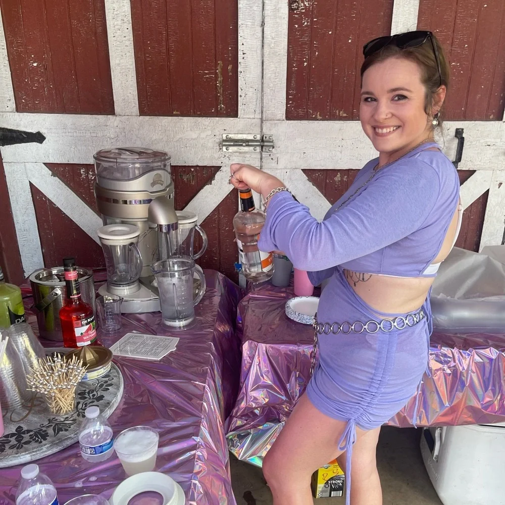 HOT swim Cover up 💜🔥 - Picture 7 of 8